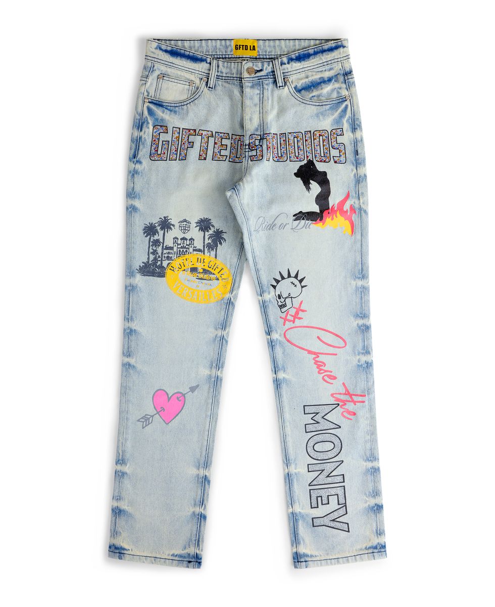 GFTD Chase Money Lt Denim