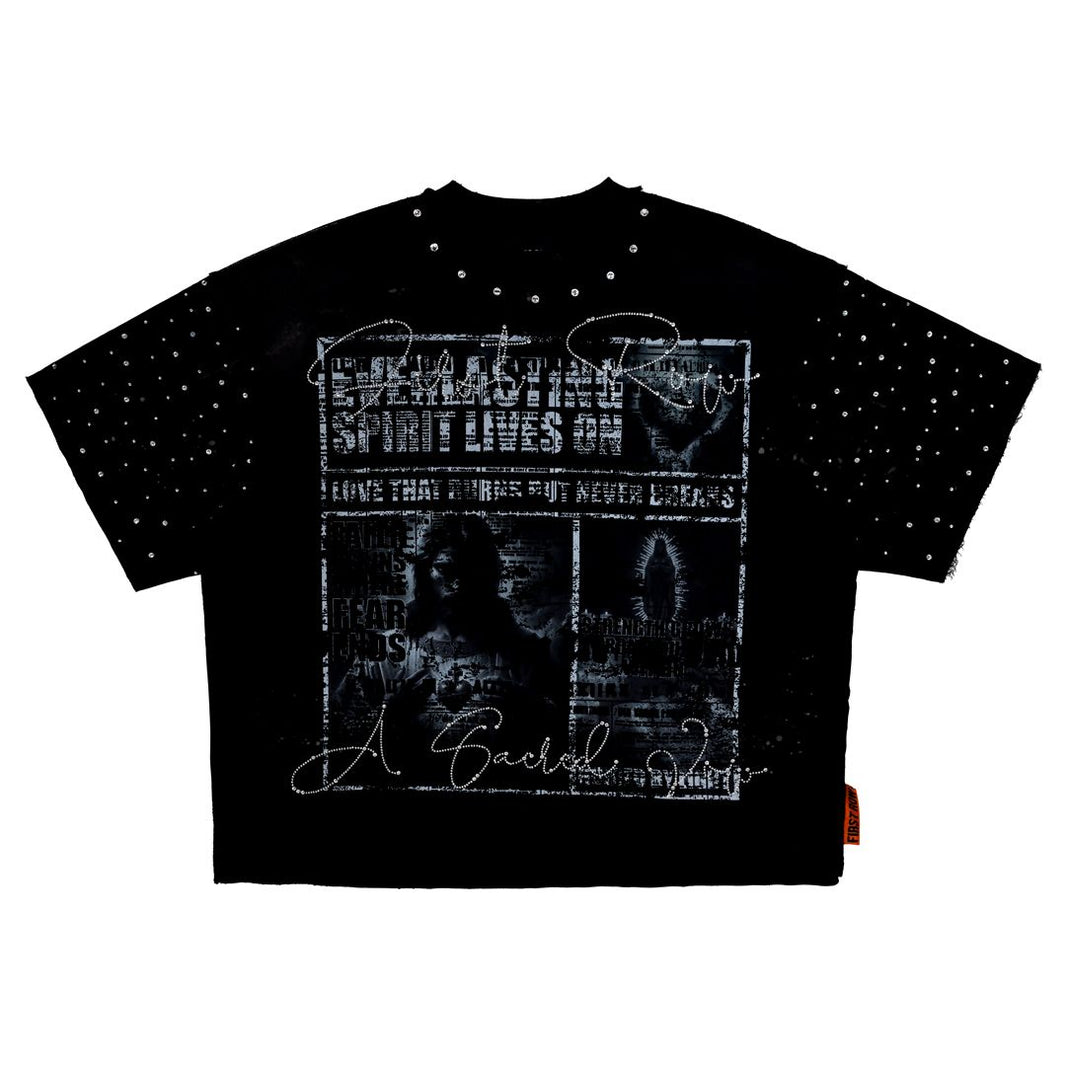 First Row A SACRED VOW SPIRIT LIVES ON TEE