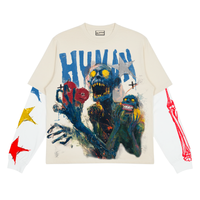 All Human Emotionless Long Sleeve Tshirt