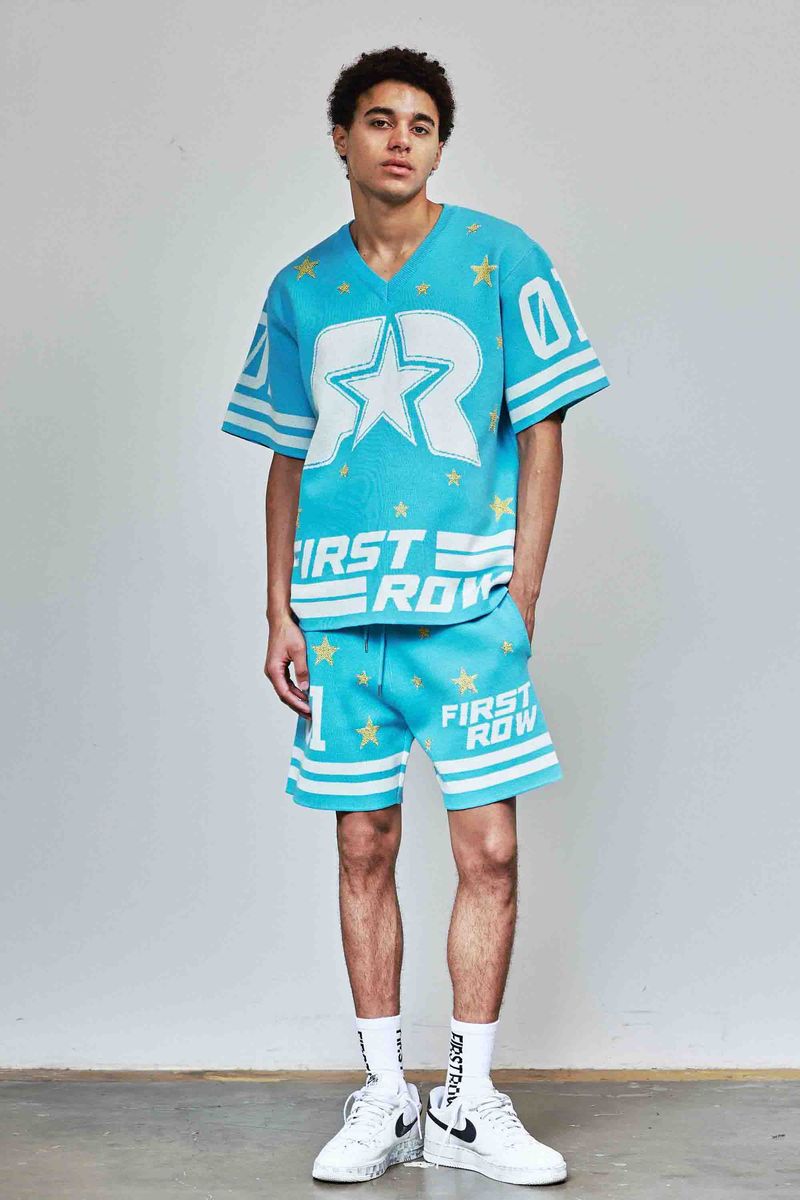 First Row SCATTERED STAR SWEATER TEE Details