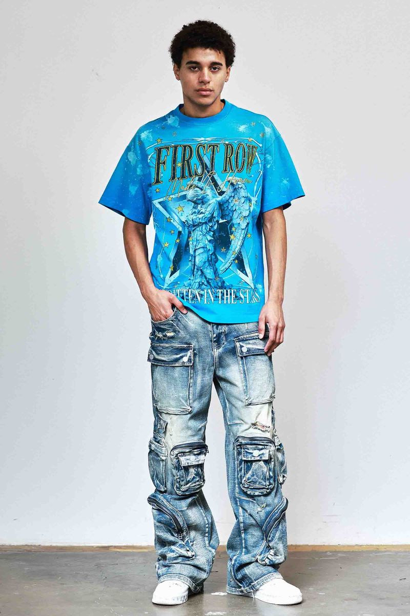 First Row MADE IN HEAVEN FALLING STARS TEE