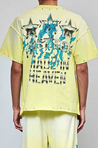 First Row MADE IN HEAVEN FLAME ANGEL TEE