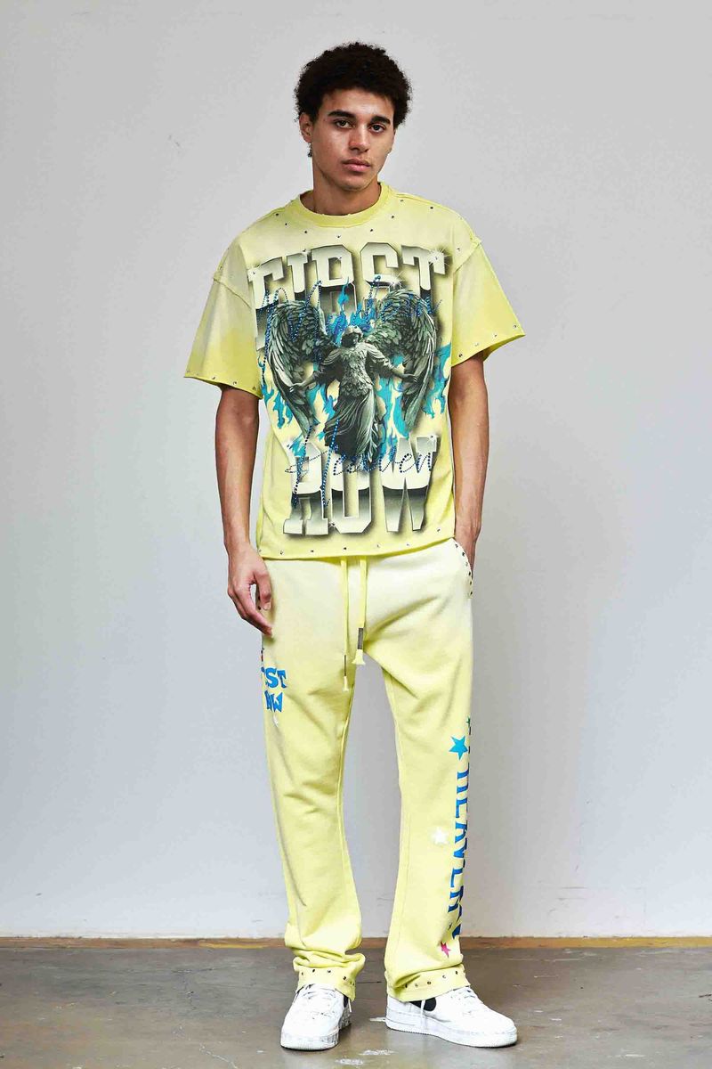 First Row MADE IN HEAVEN FLAME ANGEL TEE
