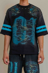 First Row BE FIERCE TRIBAL SCORPION TEE