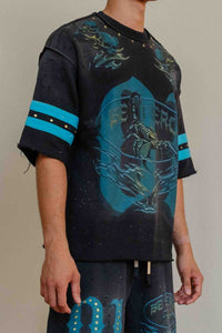 First Row BE FIERCE TRIBAL SCORPION TEE