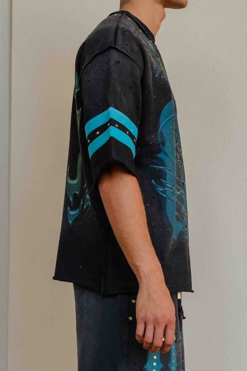 First Row BE FIERCE TRIBAL SCORPION TEE