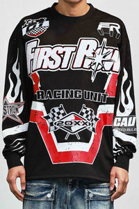 First Row HARD RACING SPORT JERSEY