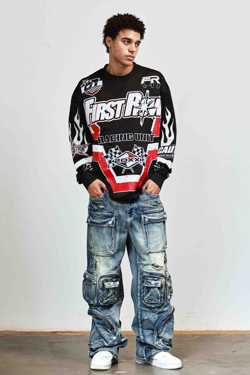 First Row HARD RACING SPORT JERSEY