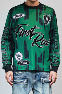 First Row KEEP QUIET BUILD FAST SPORT JERSEY