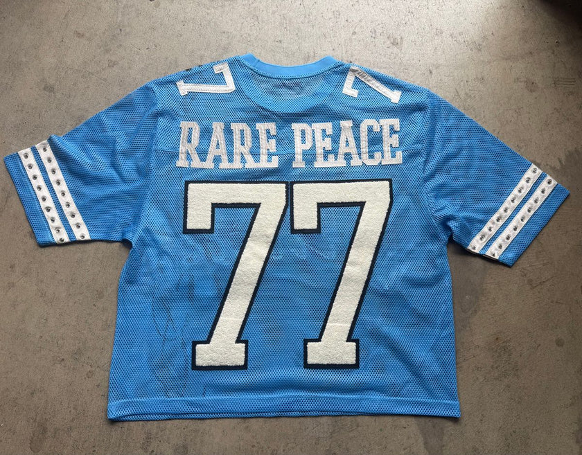 Rare Peace MESH JERSEY W/ RHINESTONE DETAIL