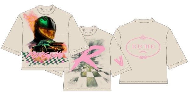 VIE RICHE 911 DREAMS OVERSIZED TSHIRT