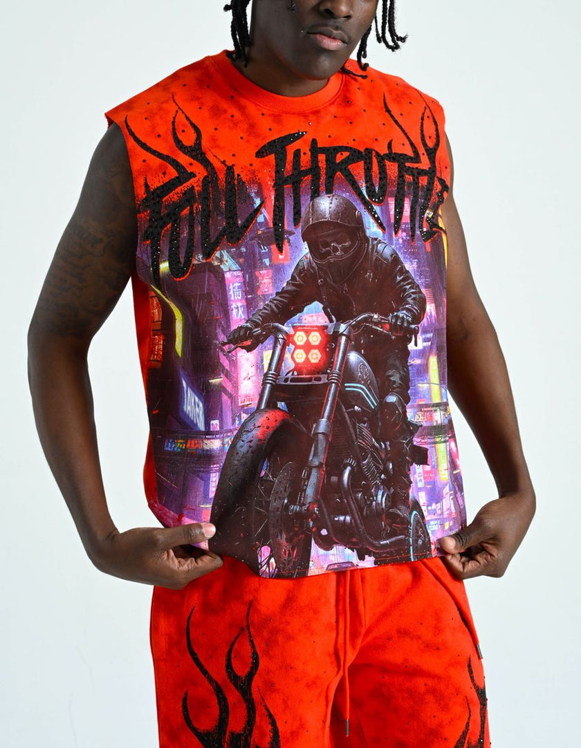 TAKER Full Throttle Sleeveless 2Pc Short set