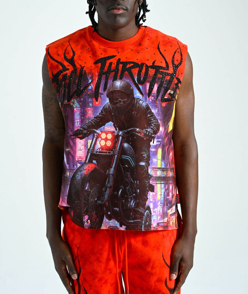 TAKER Full Throttle Sleeveless 2Pc Short set
