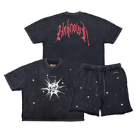 Unknown Washed. 2 PC Short Set