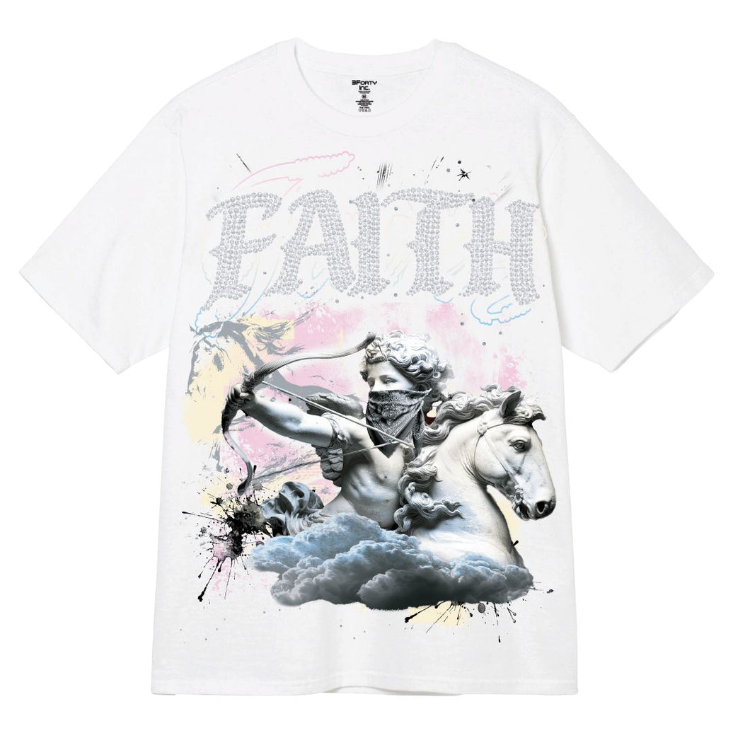3FORTY Plus Size Faith Graphic  Tshirts