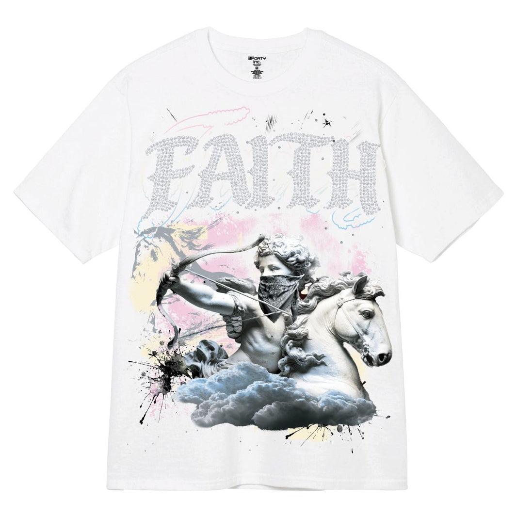 3FORTY Plus Size Faith Graphic  Tshirts