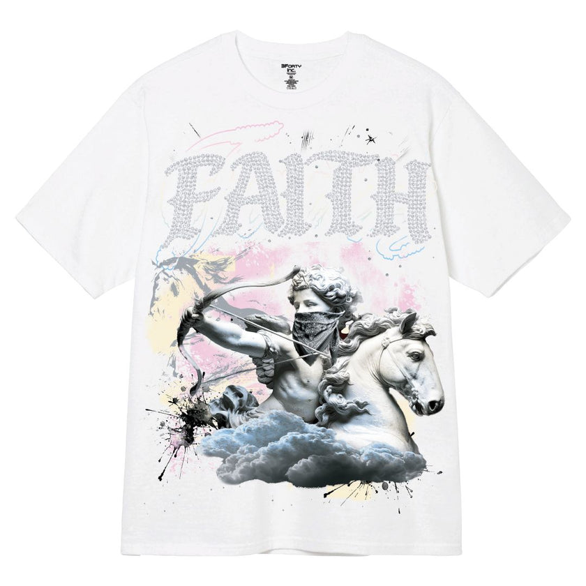 3FORTY Plus Size Faith Graphic  Tshirts