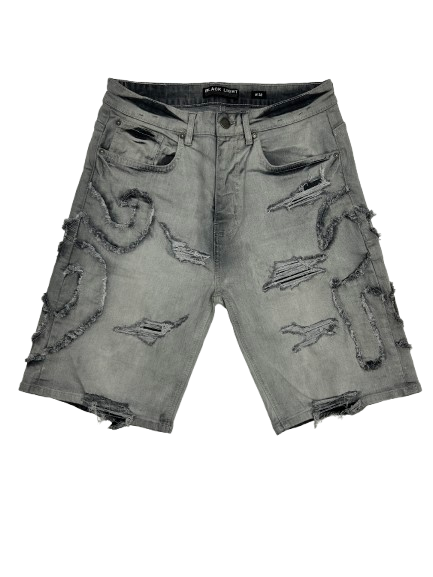 Black Light BIG MEN'S FASHION SHORTS (BL-26546X)