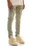 KDNK UNDER PATCHED SKINNY JEANS-KND4741