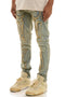 KDNK UNDER PATCHED SKINNY JEANS-KND4741