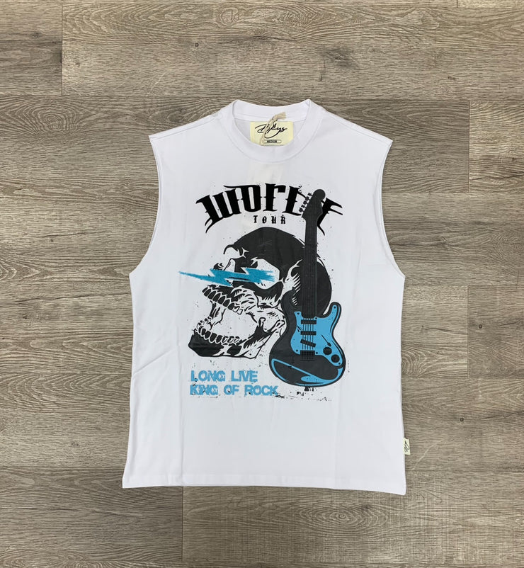 BKYS "WORLD TOUR" OVERSIZED SLEEVELESS TEE