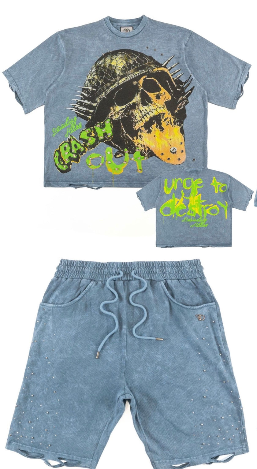 FROST ORIGINAL CRASH OUT SHORT SET