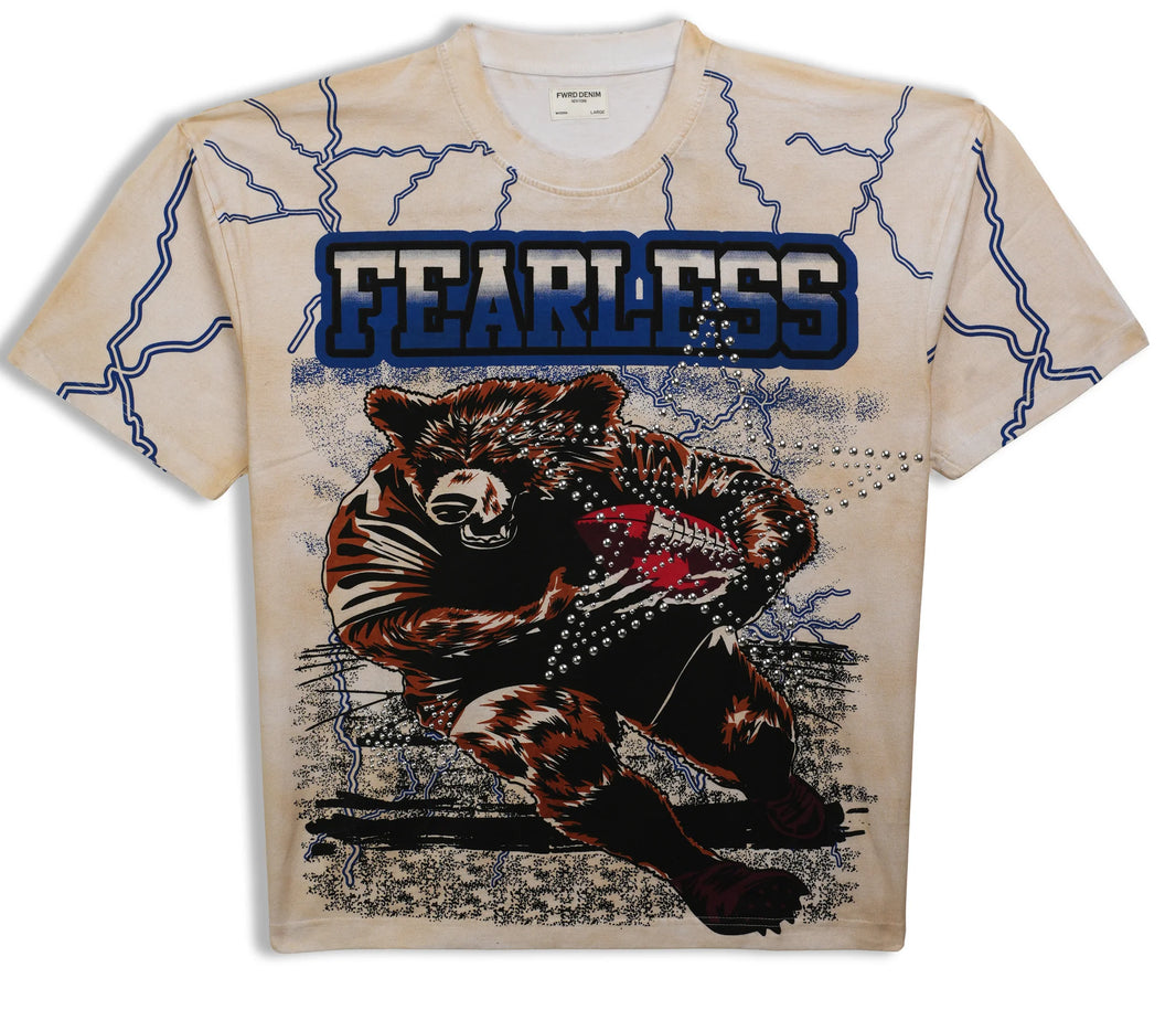 FWRD Fearless studded Graphic Tshirt