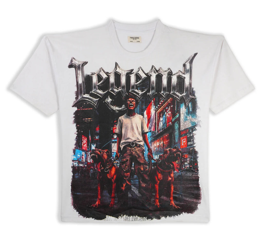 FWRD I AM LEGEND S/SLV CROP FIT TEE