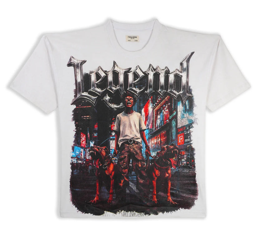 FWRD I AM LEGEND S/SLV CROP FIT TEE