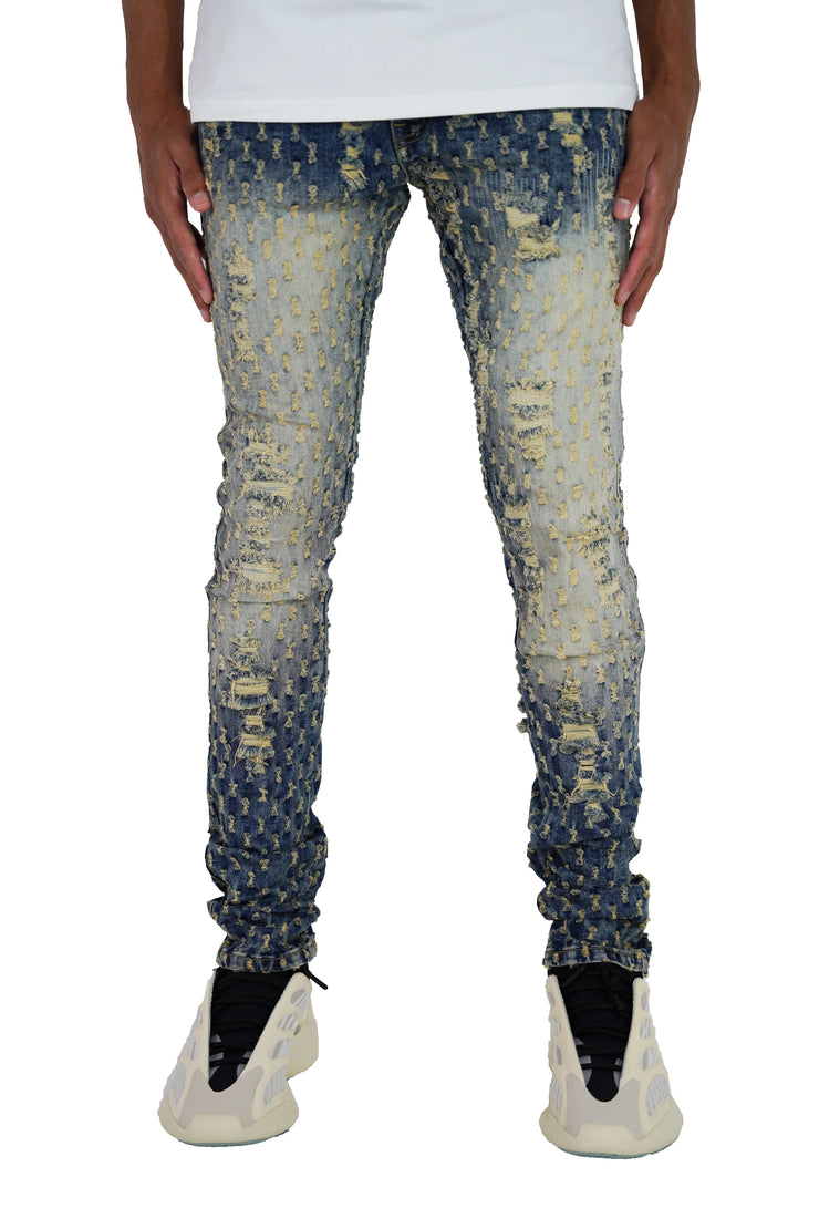 FOCUS REPEAT VINTAGE SLIM FIT JEANS