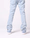 FWRD Speckle RIP Stacked Flare Ice Blue Denim