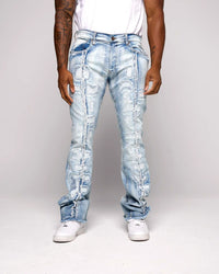 FWRD MEN'S STACKED SPLIT DECISION DENIM PANT