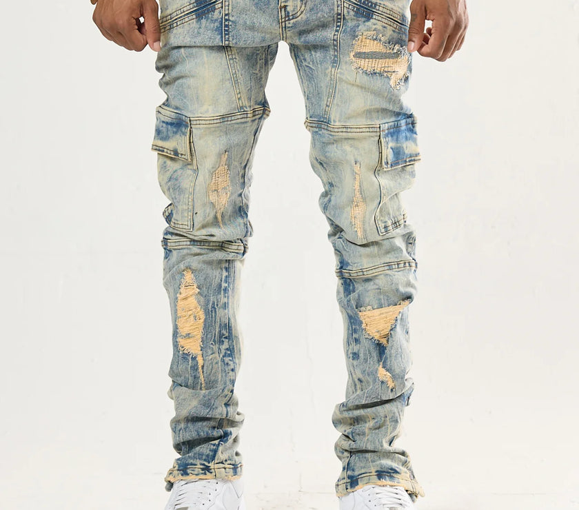 FWRD DENIM  STEAD FAST SLIM FIT JEANS
