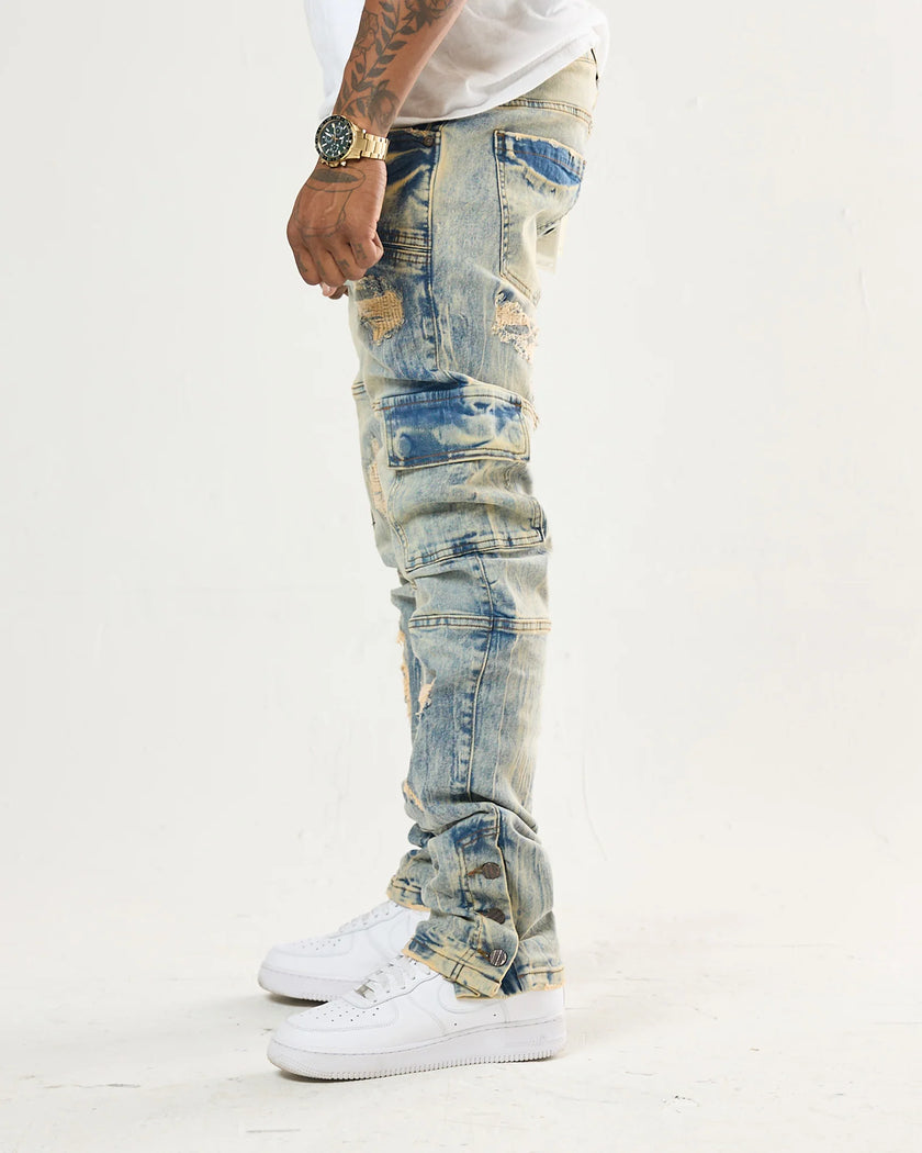 FWRD DENIM  STEAD FAST SLIM FIT JEANS