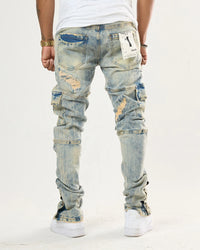 FWRD DENIM  STEAD FAST SLIM FIT JEANS