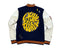 Bleecker & Mercer Stay Positive Navy Varsity Jacket