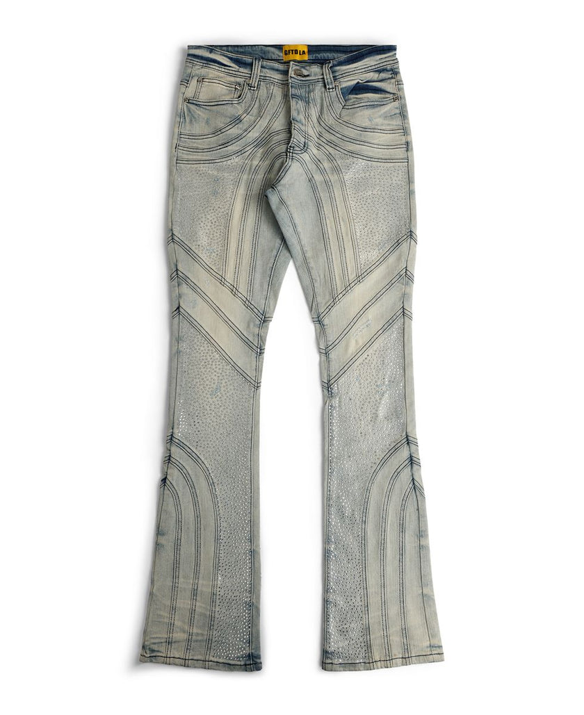 GFTD LEVEL DIAMOND STACKED JEANS