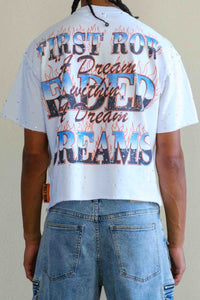 First Row LOST UTOPIA BURNING FLAME TEE