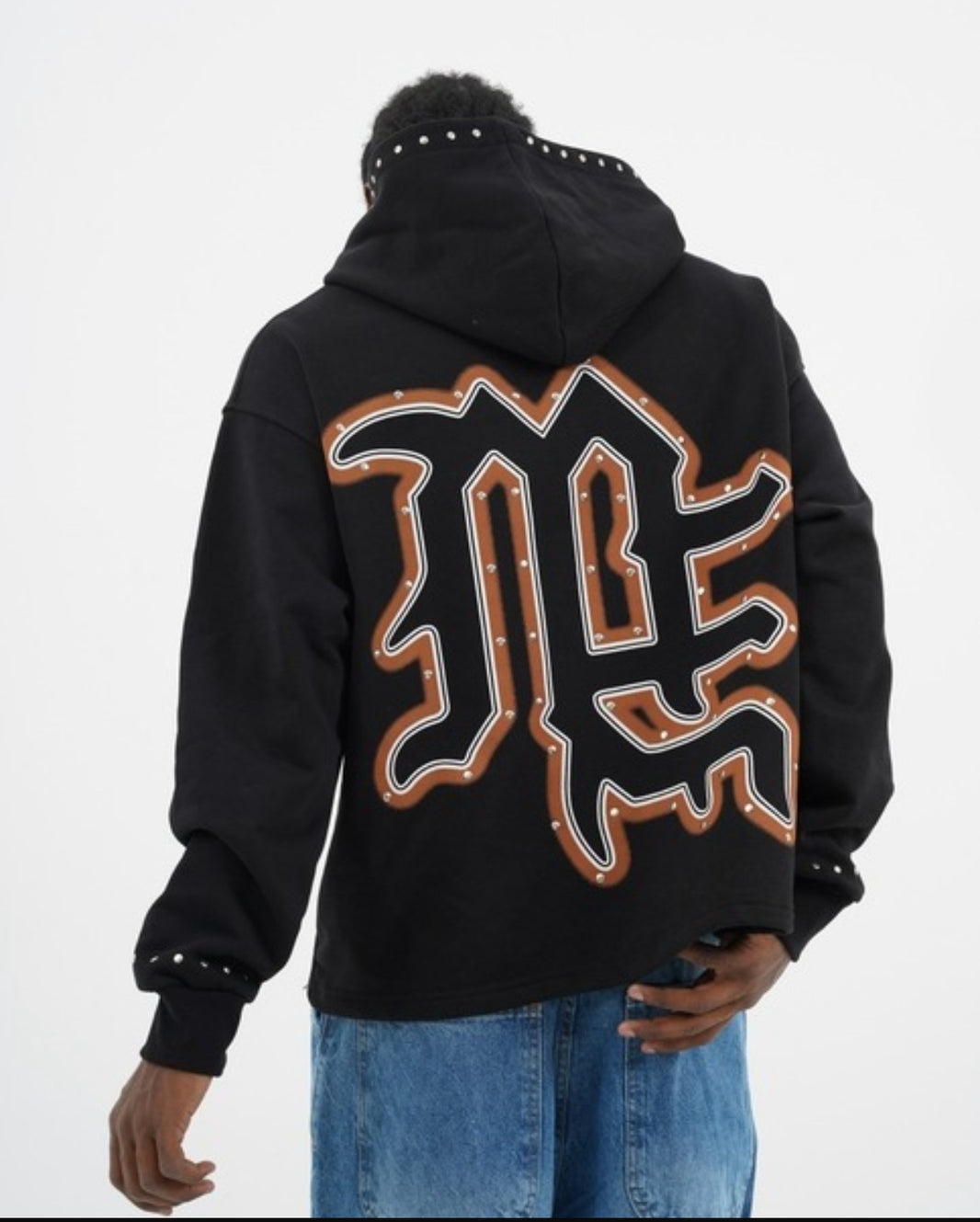 Rich Gang Crop Hoodie Emotion Angel