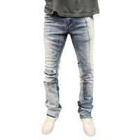 JORDAN CRAIG  STACKED  CUT AND SEW DENIM (ICE WHITE) JTF202