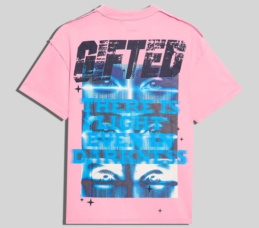 GFTD LIGHT IN THE DARKNESS PINK TEE