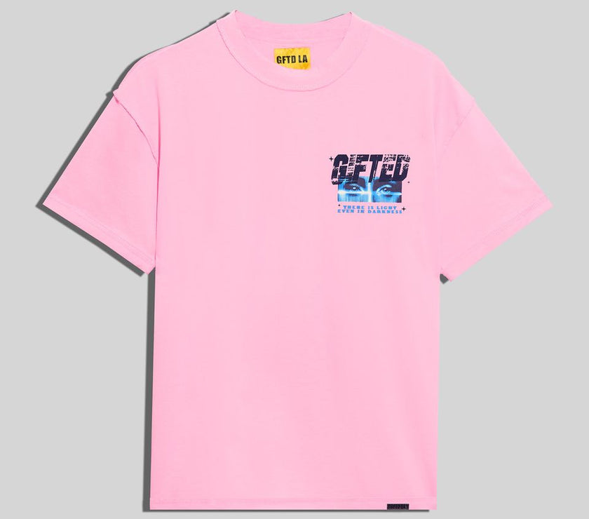 GFTD LIGHT IN THE DARKNESS PINK TEE