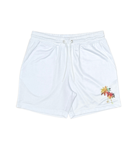 Redtag Palm Trees 2 PC Short Set Men-White