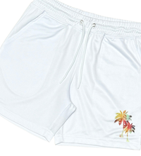 Redtag Palm Trees 2 PC Short Set Men-White