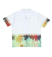 Redtag Palm Trees 2 PC Short Set Men-White