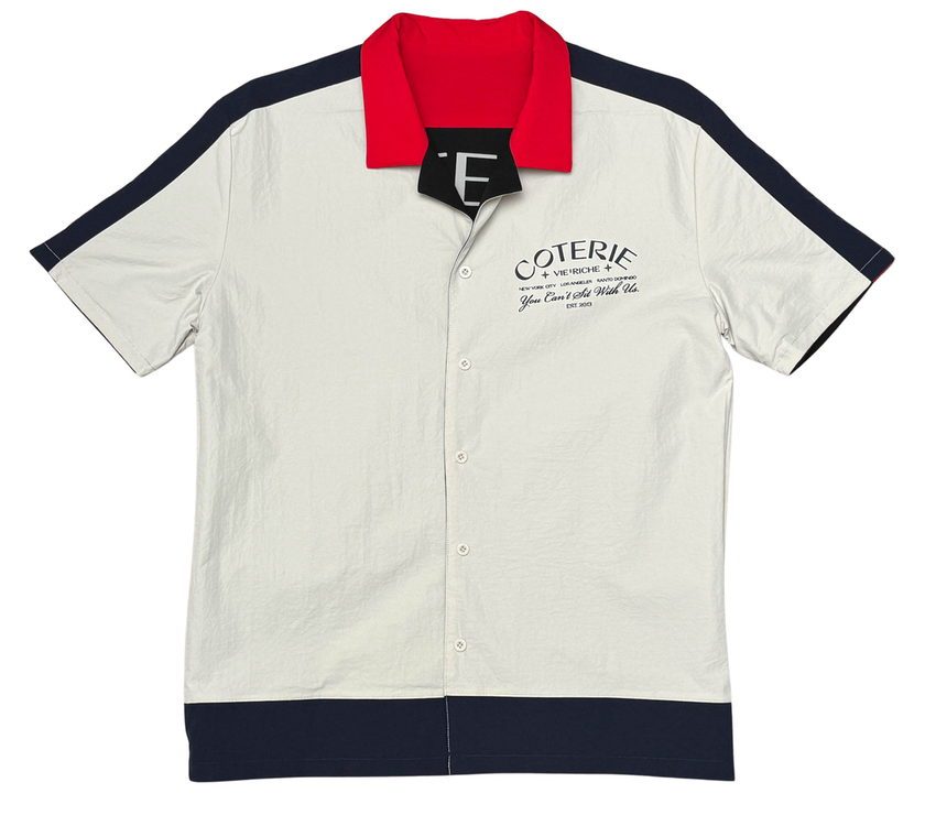 Vie+Riche  Coterie Reversible Woven Shirt & Short
