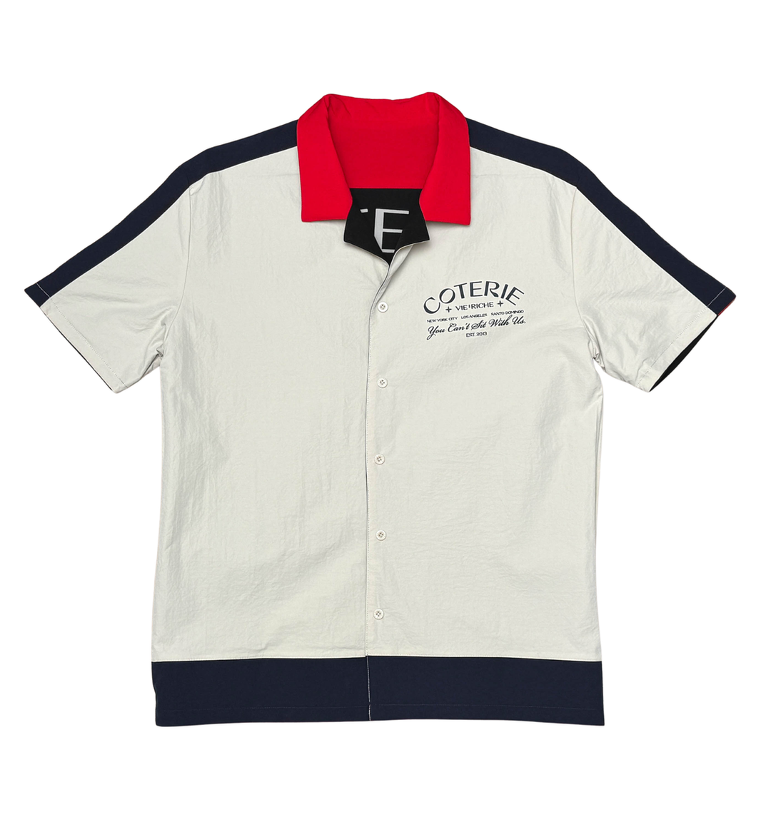 Vie+Riche  Coterie Reversible Woven Shirt & Short