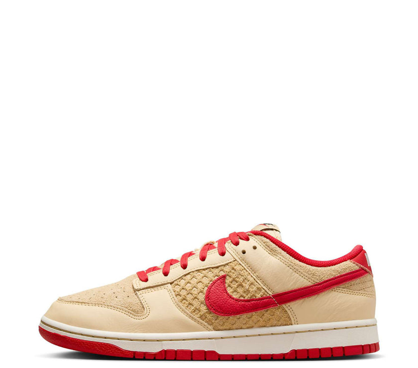 NIKE Dunk Low Retro Sneakers in Waffle Beige