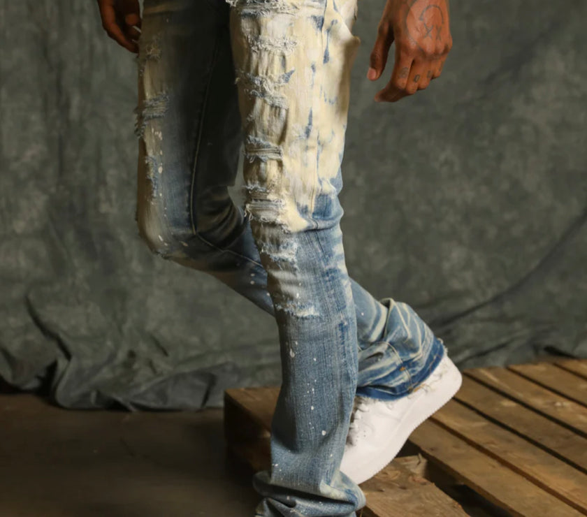 GFTD LA MARLOW JEAN STACKED