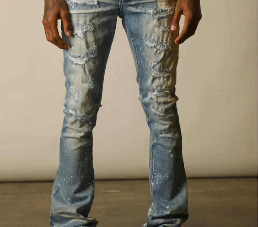 GFTD LA MARLOW JEAN STACKED